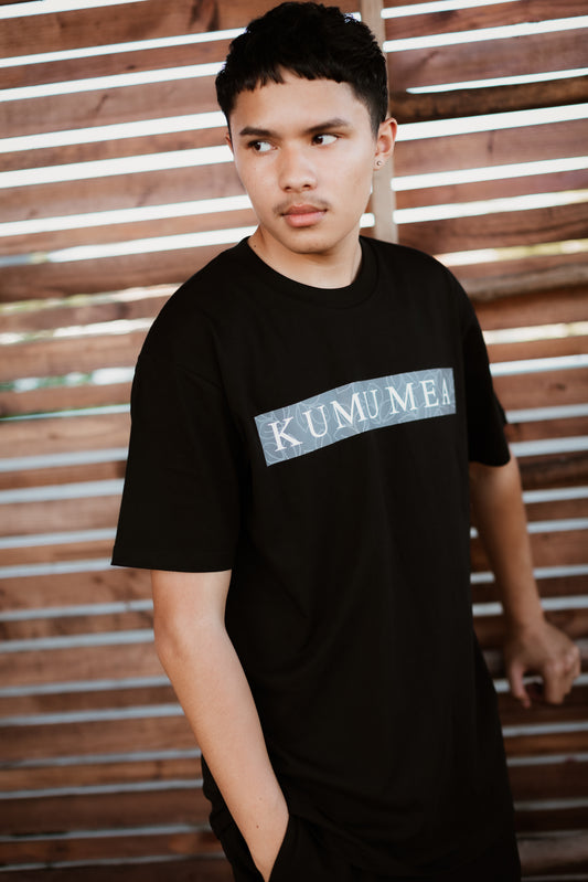 Menʻs T-shirt-Kumumea Black